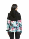 Meatfly Meatfly dámská technická mikina Omni Black / Flower