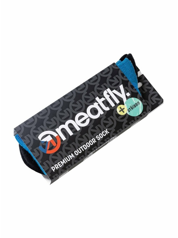 Meatfly Meatfly outdoorové ponožky Premium Ocean Blue