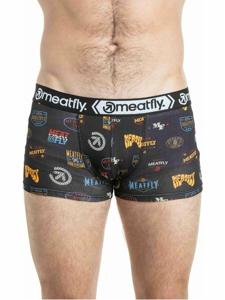Meatfly Meatfly pánské boxerky Balboa Double Pack Badges
