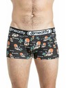 Meatfly Meatfly pánské boxerky Balboa Double Pack SK8 Skeleton / Fly