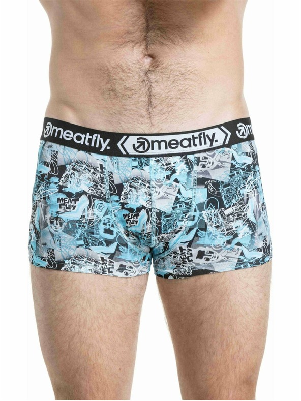 Meatfly Meatfly pánské boxerky Balboa Double Pack Space / Easy