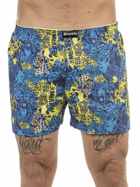 Meatfly Meatfly pánské trenýrky Agostino Double Pack B - Mosh