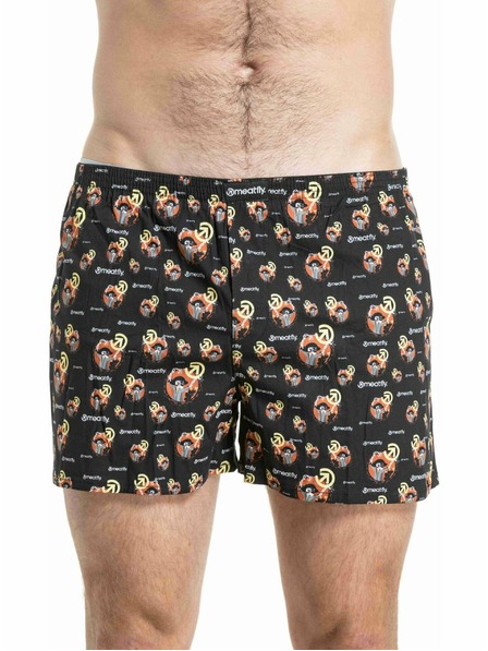 Meatfly Meatfly pánské trenýrky Agostino Skeleton Double Pack