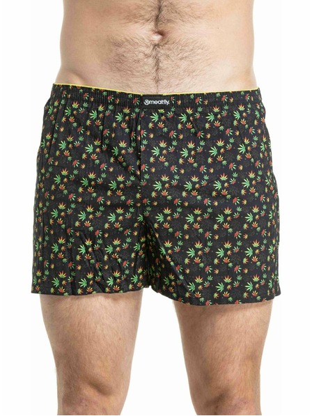 Meatfly Meatfly pánské trenýrky Agostino Leafs Double Pack