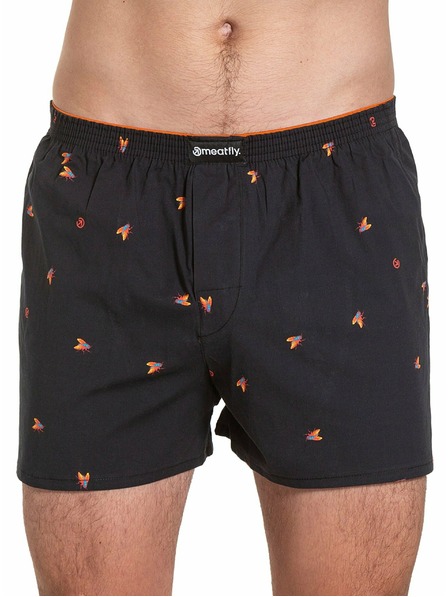 Meatfly Meatfly pánské trenýrky Agostino Double Pack I - Flies