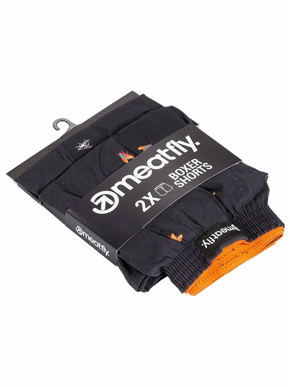 Meatfly Meatfly pánské trenýrky Agostino Double Pack I - Flies