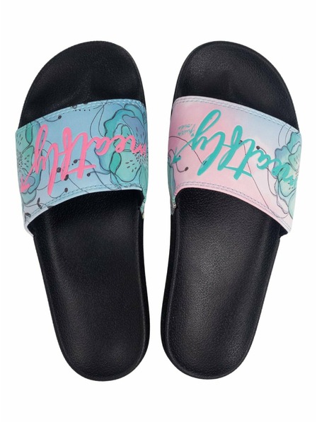 Meatfly Meatfly dámské pantofle X Pura Vida Hudson Mint Flowers