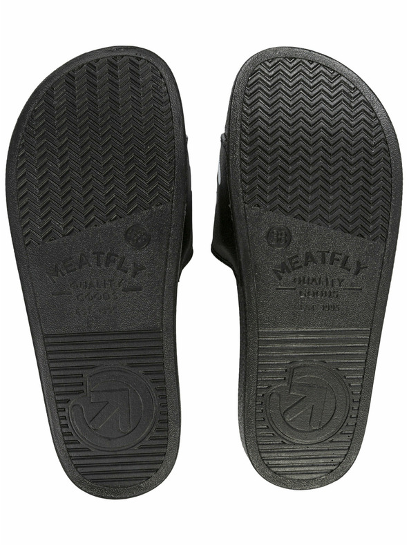 Meatfly Meatfly dámské pantofle Hudson Ladies Black/White