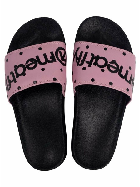 Meatfly Meatfly dámské pantofle Hudson Pink Dots