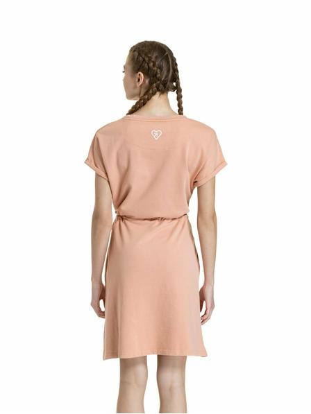 Meatfly Meatfly dámské šaty Lottie Coral Sands