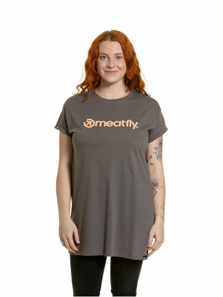 Meatfly Meatfly dámské šaty Senna Smoked Pearl