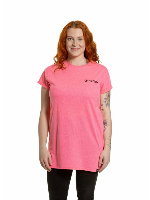 Meatfly Meatfly dámské šaty Senna Neon Pink