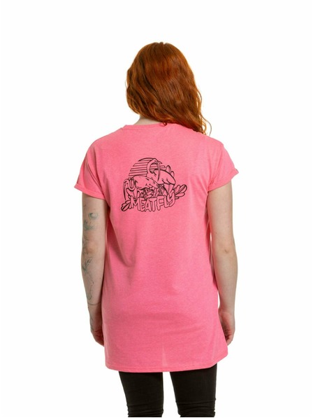 Meatfly Meatfly dámské šaty Senna Neon Pink