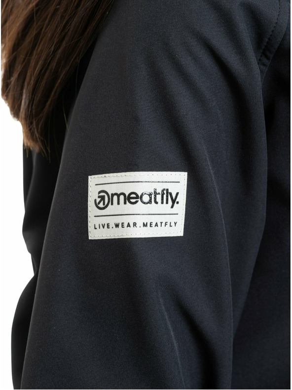 Meatfly Meatfly dámská softshell bunda Zaja Black