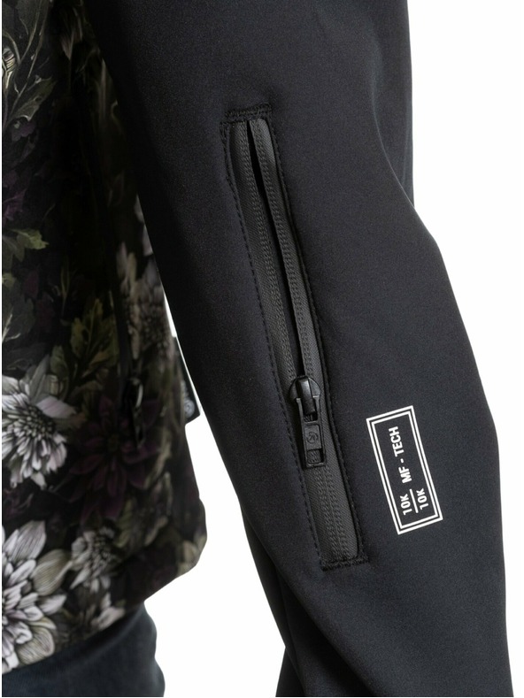 Meatfly Meatfly dámská softshell bunda Zaja Black / Straws