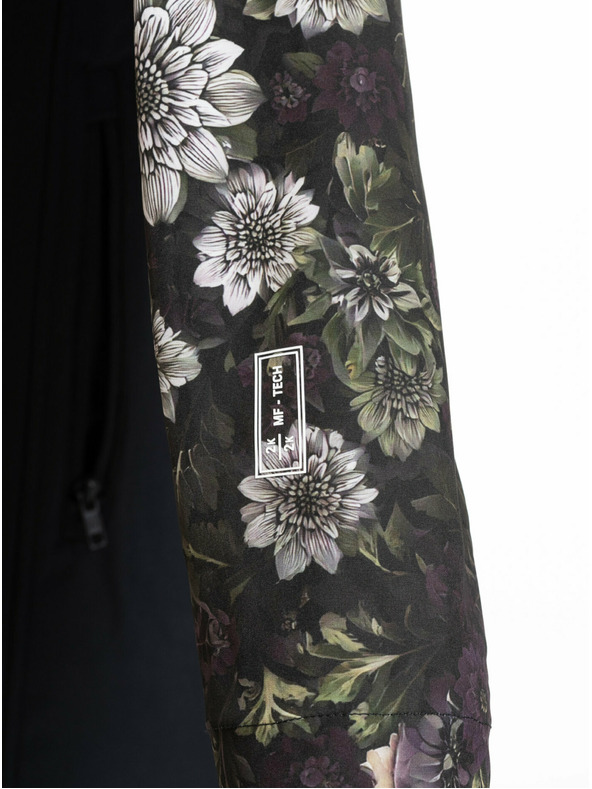 Meatfly Meatfly dámský softshell kabát Thea Straws / Black