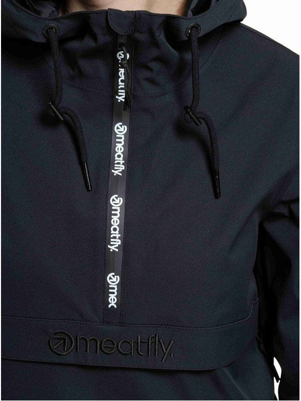 Meatfly Meatfly dámská street bunda Kalle Black / Black Logo