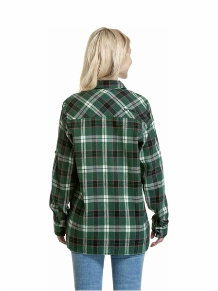 Meatfly Meatfly dámská košile Courtney Dark Green