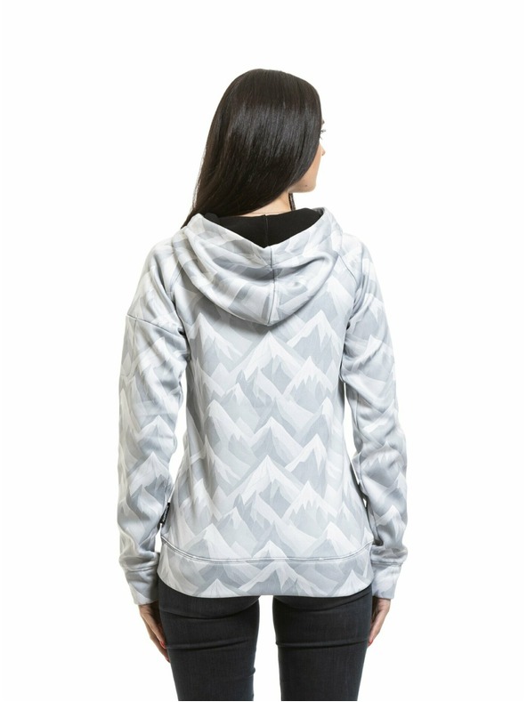 Meatfly Meatfly dámská technická mikina Alisha White Mountain