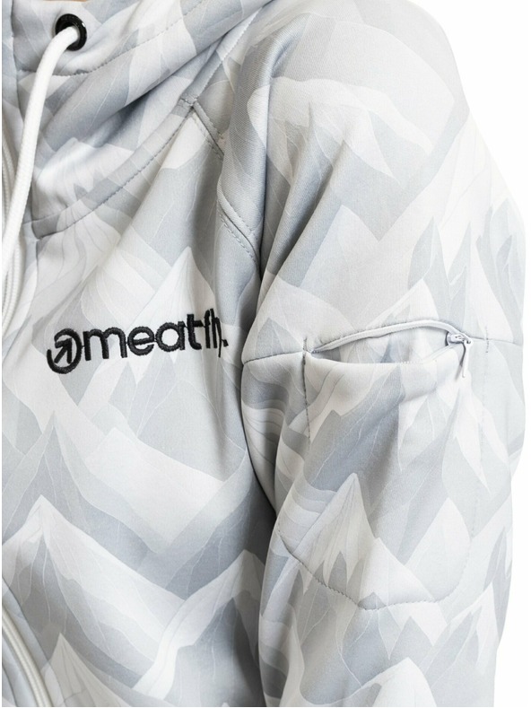 Meatfly Meatfly dámská technická mikina Alisha White Mountain