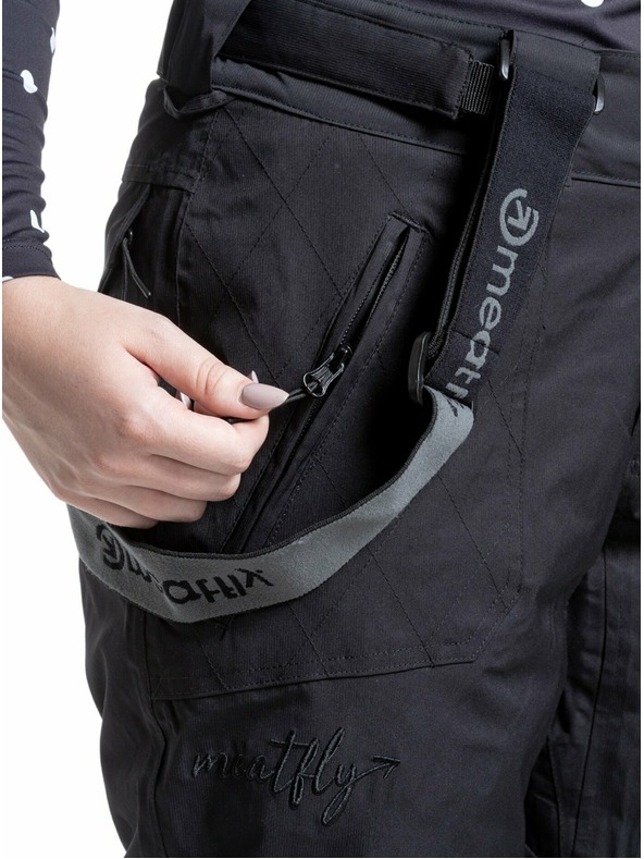 Meatfly Meatfly dámské SNB & SKI kalhoty Foxy Black