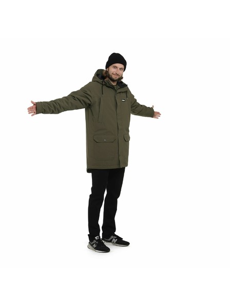 Horsefeathers Bunda Juniper - dark olive