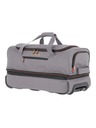 Travelite Cestovní taška Travelite Basics Wheeled duffle S - šedo-zelená