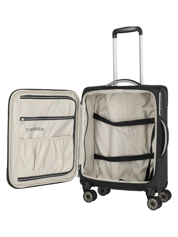 Travelite Černý cestovní kufr Travelite Miigo