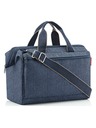 Reisenthel Tmavě modrá cestovní taška Reisenthel Allrounder S Pocket Herringbone Dark Blue