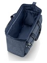 Reisenthel Tmavě modrá cestovní taška Reisenthel Allrounder S Pocket Herringbone Dark Blue