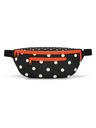 Reisenthel Červeno-černá dámská puntíkovaná ledvinka Reisenthel Beltbag M Mixed Dots