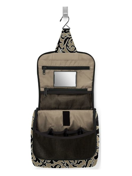 Reisenthel Khaki dámská vzorovaná kosmetická taška Reisenthel Toiletbag Baroque Marble