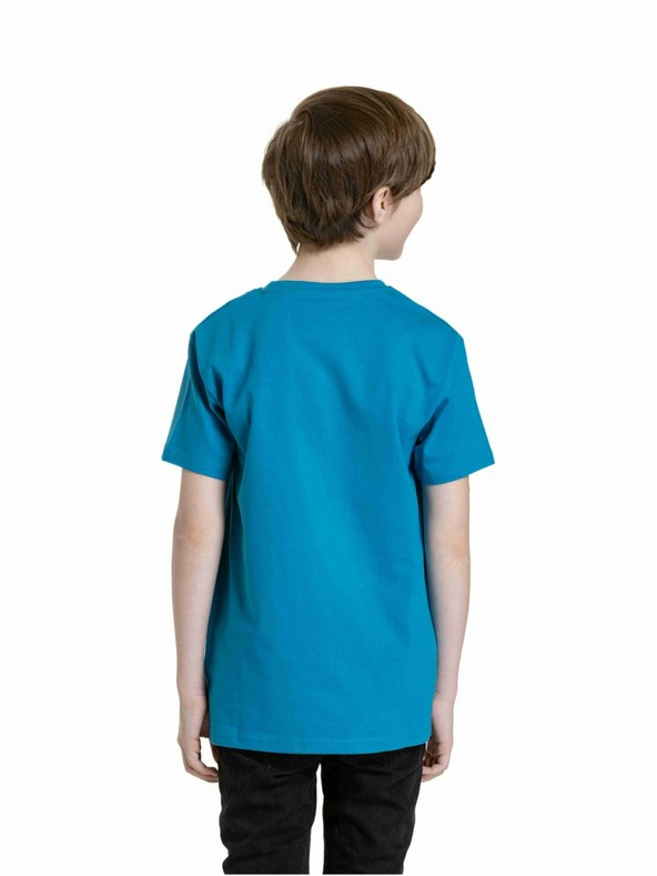 Meatfly Meatfly dětské tričko Bart Funky Blue | Modrá | Velikost 146 | 100% bavlna