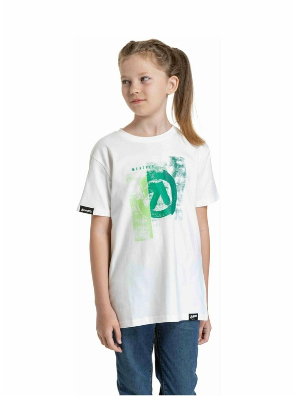 Meatfly Meatfly dětské tričko Artee White | Bílá | Velikost