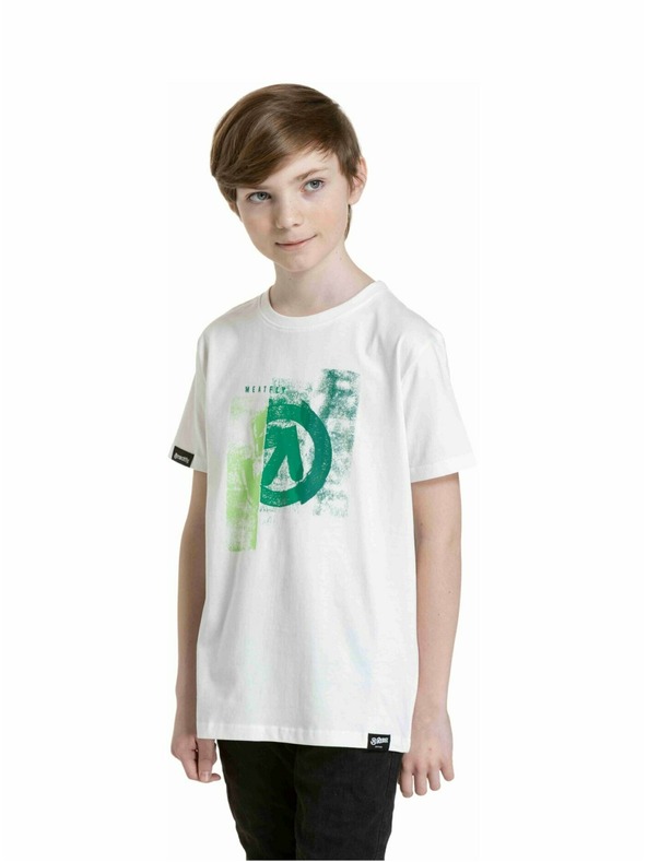 Meatfly Meatfly dětské tričko Artee White | Bílá | Velikost