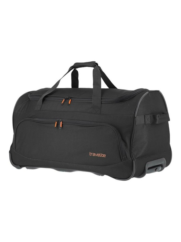 Travelite Cestovní taška Travelite Basics Fresh Wheeled Duffle - černá
