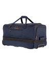 Travelite Cestovní taška Travelite Basics Wheeled duffle L Navy/orange