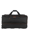 Travelite Cestovní taška Travelite Basics Wheeled duffle L - černo-modrá