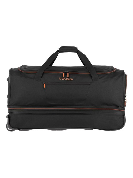 Travelite Cestovní taška Travelite Basics Wheeled duffle L - černo-modrá