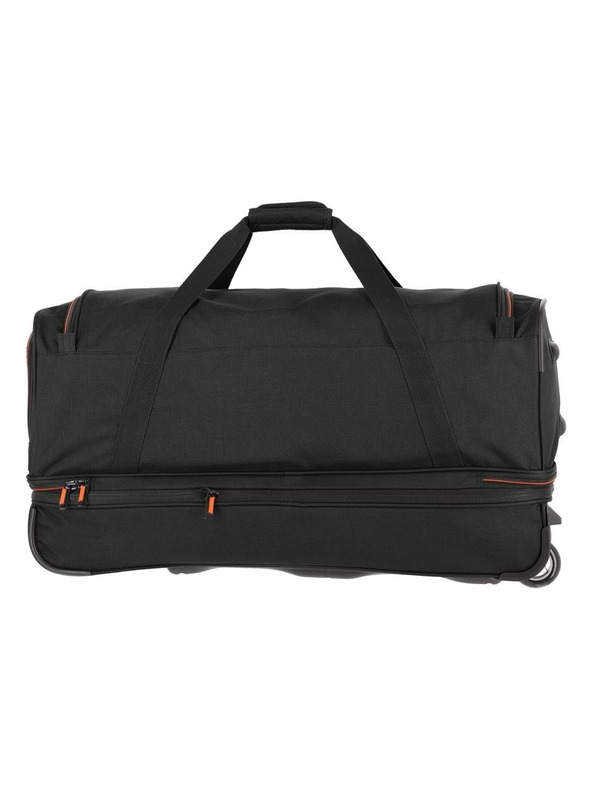 Travelite Cestovní taška Travelite Basics Wheeled duffle L - černo-modrá