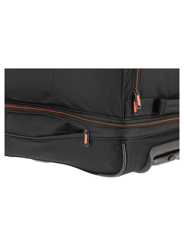 Travelite Cestovní taška Travelite Basics Wheeled duffle L - černo-modrá