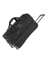Travelite Cestovní taška Travelite Basics Wheeled duffle S Black/blue