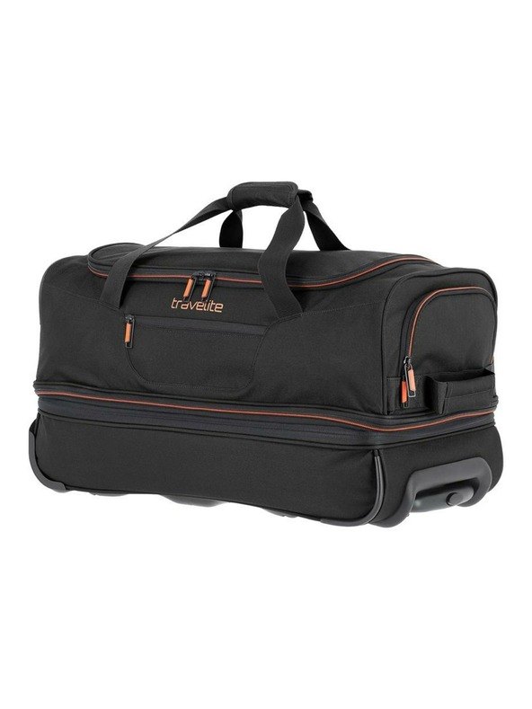 Travelite Cestovní taška Travelite Basics Wheeled duffle S Black/blue