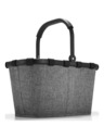 Reisenthel Šedý nákupní košík Reisenthel Carrybag Twist Silver