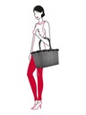 Reisenthel Šedý nákupní košík Reisenthel Carrybag Twist Silver