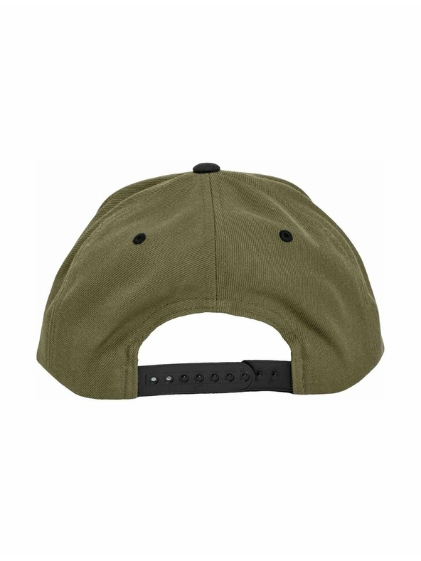Meatfly Meatfly kšiltovka Flanker Snapback Red Mountain/Olive/Black