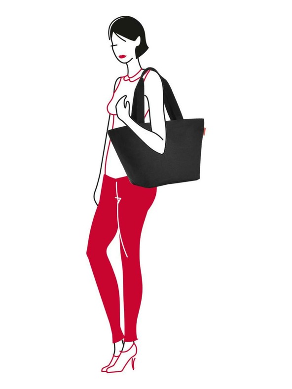 Reisenthel Černá dámská kabelka Reisenthel Shopper M