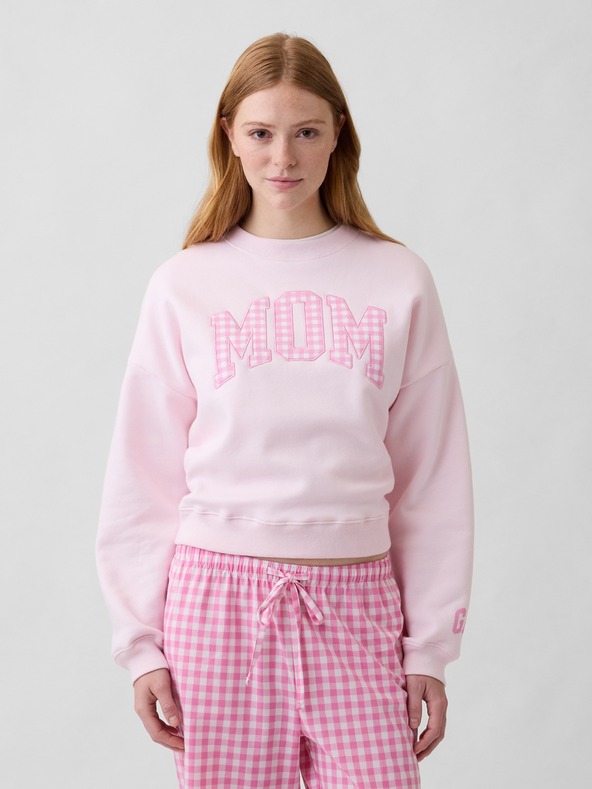 GAP Oversize mikina s logem Mom GAP