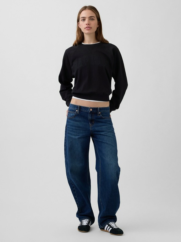 GAP Oversize mikina s logem Gap