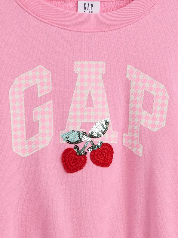 GAP Dětská oversize mikina s logem Gap